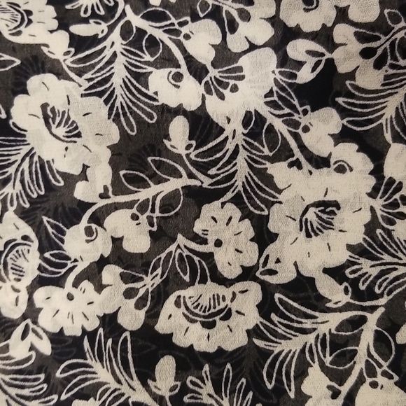 💕MISA LOS ANGELES💕 Lively Halter Off The Shoulder Long Sleeve Blouse ~ Floral - Picture 9 of 10